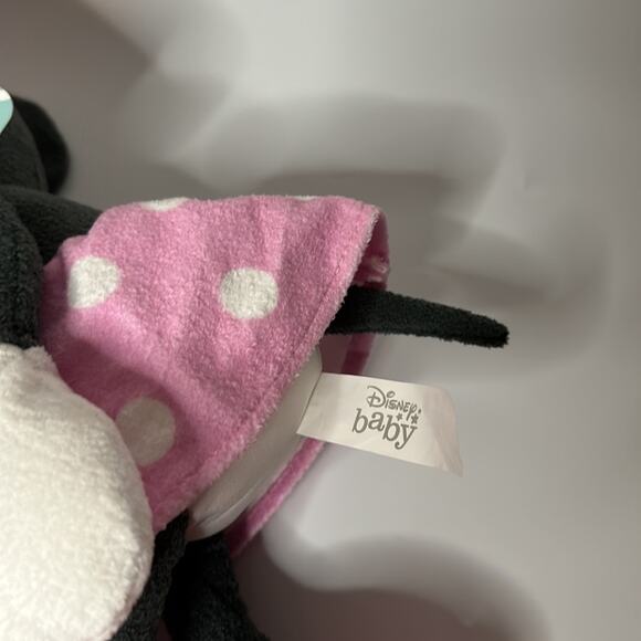 NEW Disney Baby Minnie Mouse Pink Pastel Plush Super Soft 14” tall - Picture 7 of 7